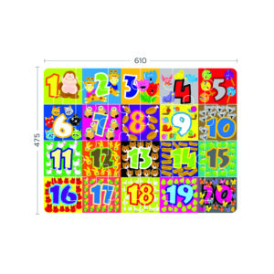 3252HT - Number Printed Jigsaw Puzzle (24pcs)