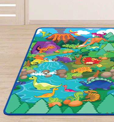 Heat Transferred Printed Roll Mat
