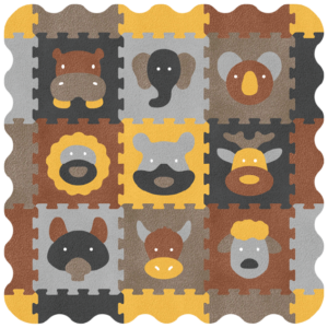 5511 › Puzzle With Borders : Animal World