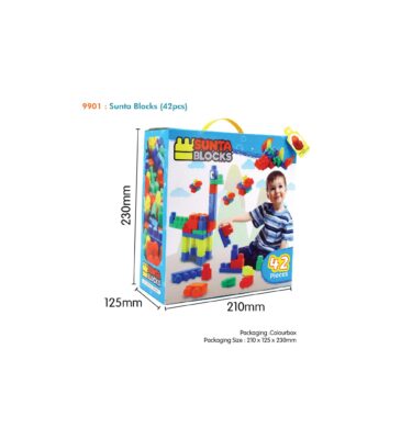 9901 - SUNTA BLOCKS (42PCS)