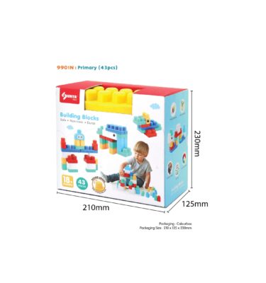9901N - SUNTA BLOCKS (43PCS)