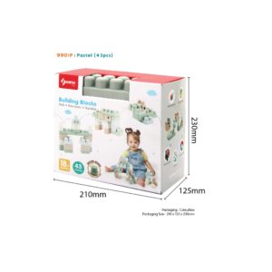 9901P - SUNTA PASTEL BLOCKS (43PCS)