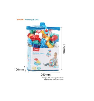 9907N - SUNTA BLOCKS (82PCS)