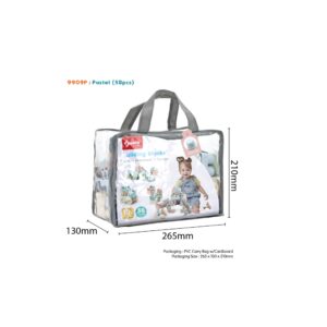 9909P - SUNTA PASTEL BLOCKS (58PCS)