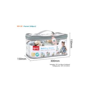 9912P - SUNTA PASTEL BLOCKS (68PCS)