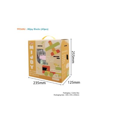 9926MJ - MIJOY BLOCKS - (43PCS)