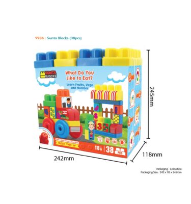 9936 - SUNTA BLOCKS (38PCS)