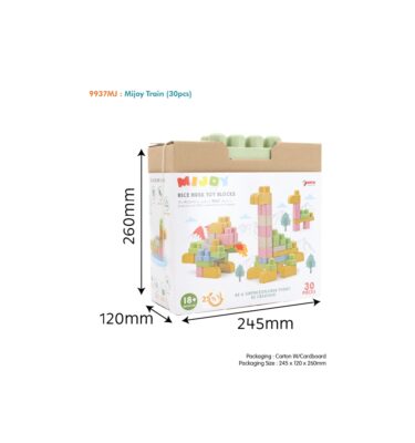 9937MJ - MIJOY BLOCKS - DINOSAUR & ANIMAL (30PCS)