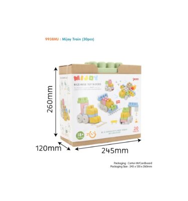 9938MJ - MIJOY BLOCKS - VEHICLES (30PCS)
