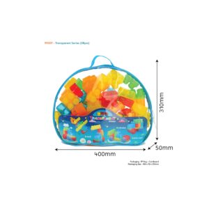 9950T - SUNTA TRANSPARENT BLOCKS (58PCS)
