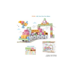 9953MJ - MIJOY BLOCKS - ABC LEARNING TRAIN (80PCS)