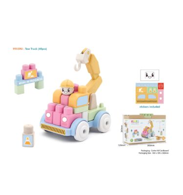 9955MJ - MIJOY BLOCKS - CRANE TRUCK (40PCS)