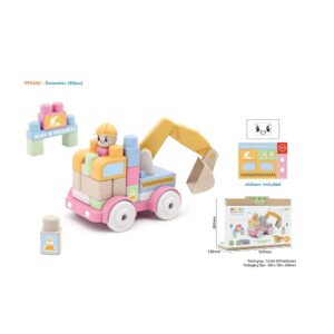 9956MJ - MIJOY BLOCKS - EXCAVATOR (40PCS)