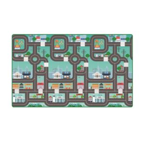 3043R(S) / 3043R  - CITY MAP WITH ROAD TRACK PLAY MAT