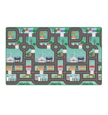 3043R(S) / 3043R - CITY MAP WITH ROAD TRACK PLAY MAT