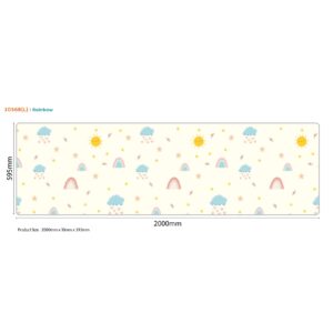 3056R(L) - RAINBOW PATTERN INDOOR RUNNER MAT