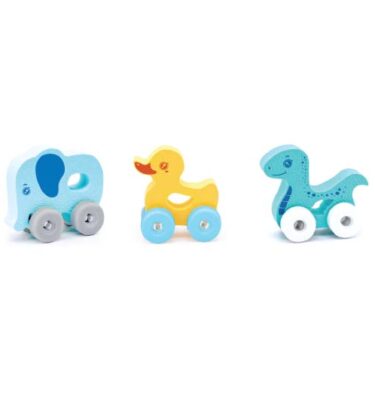 3505B - PUSH & PLAY SOFT TOY : ANIMAL