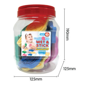 1322J - PRINTED BATHTUB TOY: AQUATIC