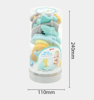 1330N(J) - BATHTUB TOY: ANIMAL ISLAND