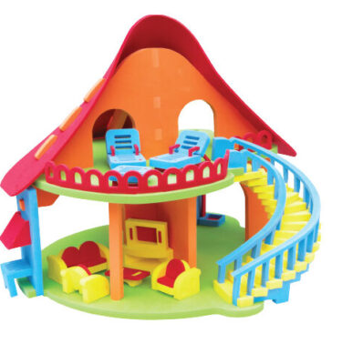 3829 › Build & Play : Mushroom House