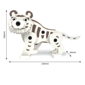 3879 › D.I.Y. EVA Foam : White Tiger