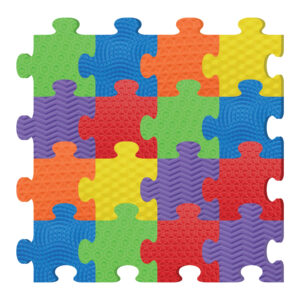 1000B - 16pcs Mix Texture Giant Puzzle