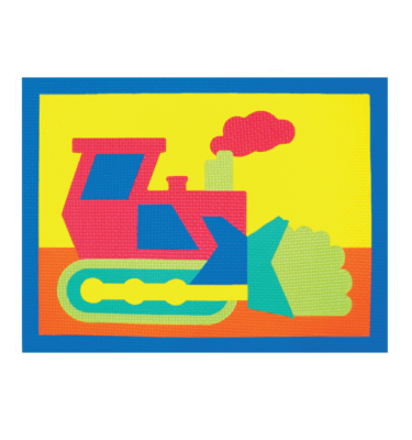 1626 - Backhoe Foam Fun Puzzle