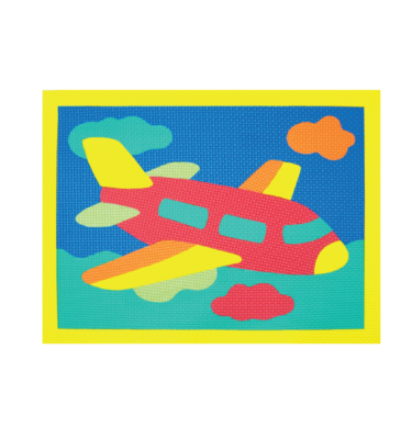 1627 -  Plane Foam Fun Puzzle