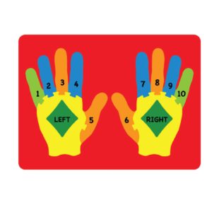 1605 - Palm with Numbers Foam Fun Puzzle