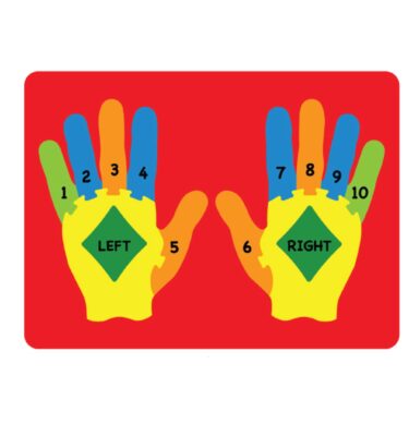 1605 - Palm with Numbers Foam Fun Puzzle