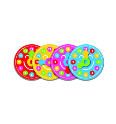 1607B3 - Clock Foam Puzzle