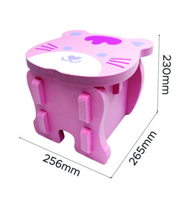 2016 - Cat Animal Puzzle Stool