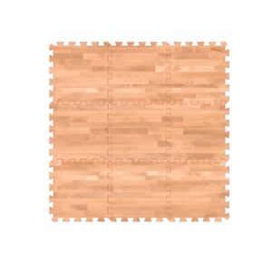 2200 - Wooden Texture Printed Puzzle Mat (9pcs)
