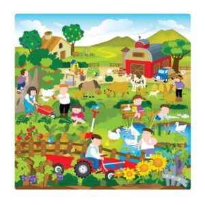 3006R - Farm Printed Roll Mat