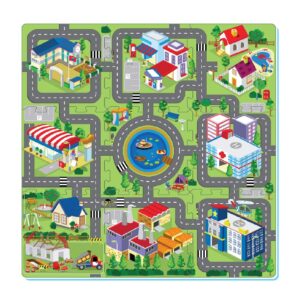3007 - Road Track Printed Puzzle Mat (9pcs)