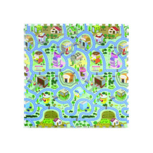3008 - Small Town Printed Puzzle Mat (4pcs)