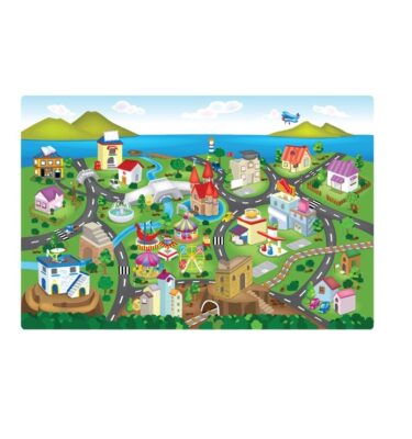 3009R - Road Track Printed Roll Mat