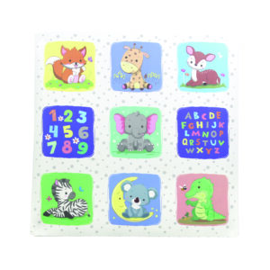 3025R - Safari Educational Printed Roll Mat