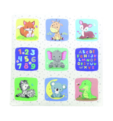 3025R - Safari Educational Printed Roll Mat