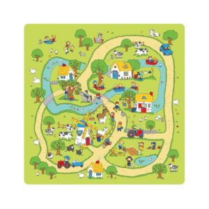 3039R - Farm Track Printed Roll Mat