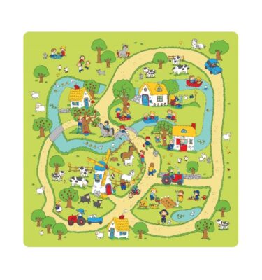 3039R - Farm Track Printed Roll Mat
