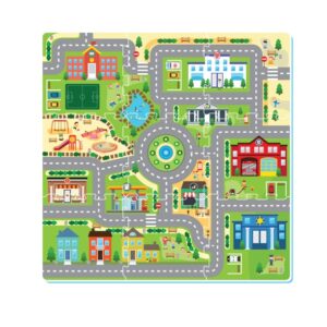 3053 / 3053V - Metro City Printed Puzzle Mat (9pcs)
