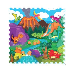 3065 - Dinosaur Printed Puzzle Mat (9pcs)