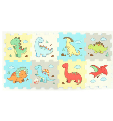 3401 - Dinosaur Printed Puzzle Mat (8pcs)