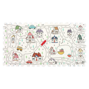 3407 / 3407V - Village Track Puzzle Mat Printed Puzzle Mat (8pcs)