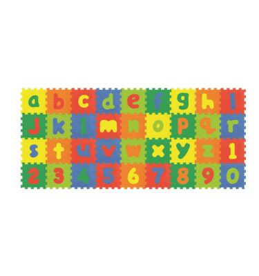 1028B3 - Number & Alphabet Puzzle Play Mat