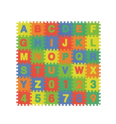 1108 - Alphabet & Number Puzzle Play Mat
