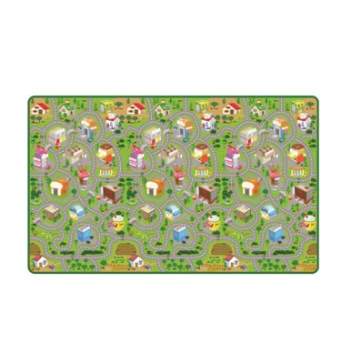 3008R(GR)(S) / 3008R(GR) - SMALL TOWN PLAY MAT (GREEN ROAD TRACK)