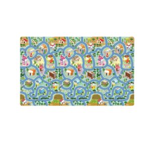 3008R(S) / 3008R - SMALL TOWN PLAY MAT (BLUE ROAD TRACK)