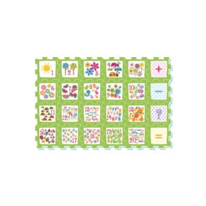 3101 - Number Printed Puzzle Mat (24pcs)